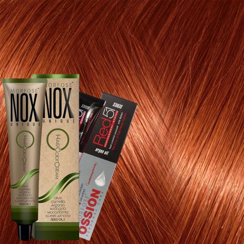 Ossion Nox Morfose Βαφή Μαλλιών 8.44 Ξανθό Ενισχυμένο Χάλκινο-60ml N10017-844