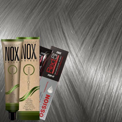 Ossion Nox Morfose Βαφή Μαλλιών Γκρι - 60ml - N10017-GR