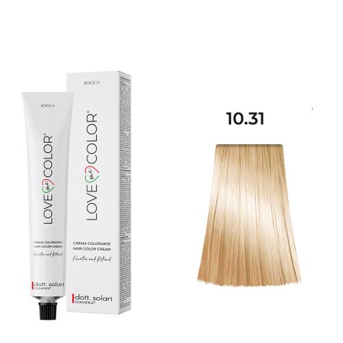 Love Me Color Βαφή μαλλιών 10.31 Πλατινέ Μπεζ-100ml N10000-1031