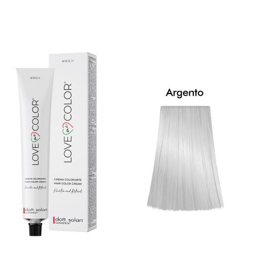 Love Me Color Βαφή μαλλιών Argento Silver Argento Ασημί - 150ml - N10000-S