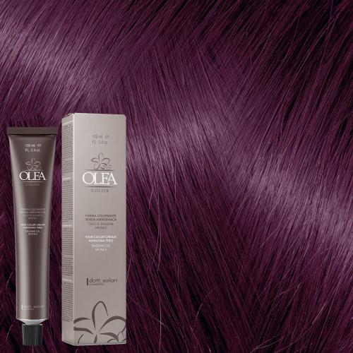 Olea Βαφή Μαλλιών Χωρίς Αμμωνία No 6.22 Ξανθό Σκούρο Ιριζέ Έντονο-100ml 10002-622