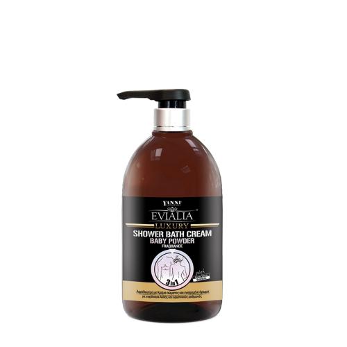 Evialia Shower Bath Baby Powder με Κρέμα Σώματος κ 18 ενεργά συστατικά 25003-6