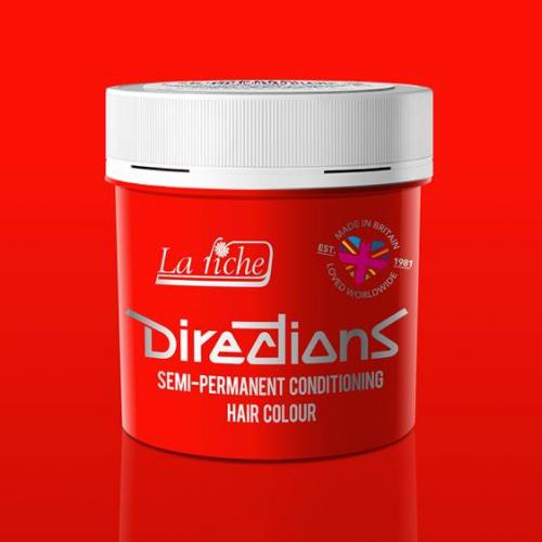Directions Ημιμόνιμη Βαφή Μαλλιών Neon Red - 88ml - 10015-20