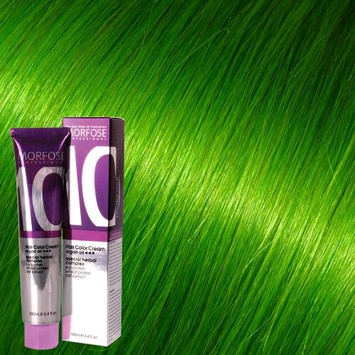 Morfose 10 Βαφή Μαλλιών Green - 100ml - 10023-G