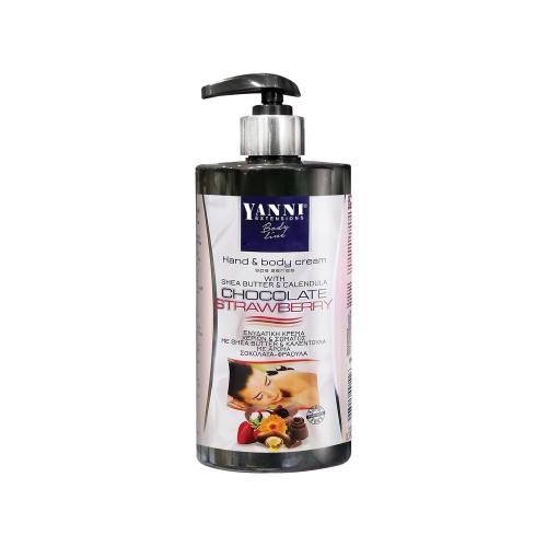 Κρέμα Σώματος Φράουλα Σοκολάτα, Καλέντουλα κ Βούτυρο Καριτέ 11404-1