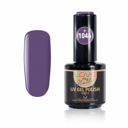 Love My Nails Ημιμόνιμο Βερνίκι Νυχιών UV/LED 1046 Μωβ - 16ml - 18003-1046