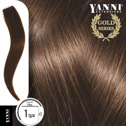 Τρέσα Φυσική Τρίχα Νο 6.03 Ξανθό Σκούρο Ζεστό - 120*50cm - 21001-603