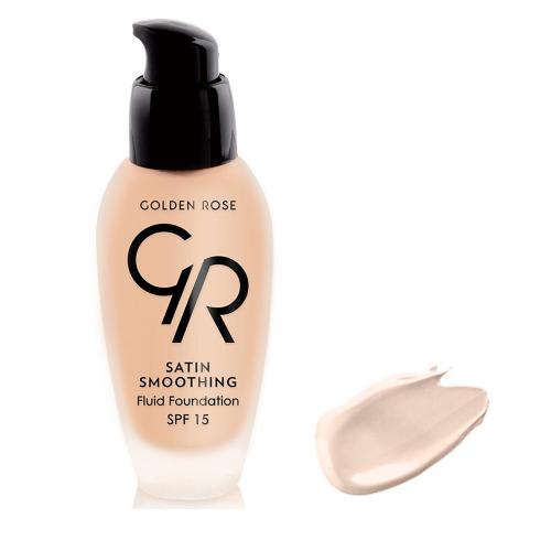 Satin Smoothing Fluid Foundation Golden Rose No.22 - 19545-22
