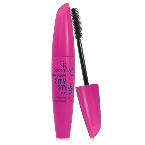 Mega Volume & Length City Style Mascara Golden Rose - 19568