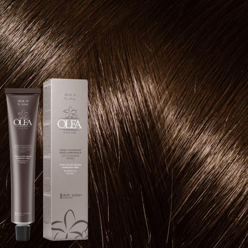 Olea Βαφή Μαλλιών Χωρίς Αμμωνία No 5.0 Καστανό Ανοιχτό-100ml 10002-5