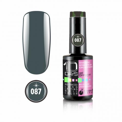 10Days Gel Effect Βερνίκι Νυχιών 087 Κυπαρισσί - 11ml - 18020-087